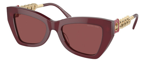 Óculos de sol Montecito Red Michael Kors Mk2205394975 vermelhos