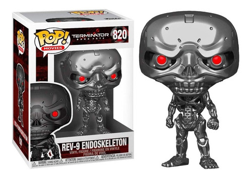 Funko Pop Rev-9 Endoskeleton #820 De Terminator Regalosleon