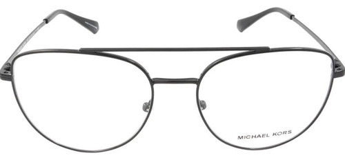 Lentes Armazón Michael Kors Demo Pilot Mk3048 1887 54 Black