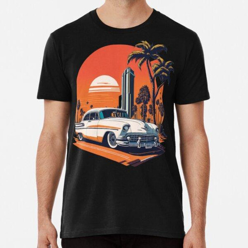 Remera 003 Classic Car In California Street Algodon Premium