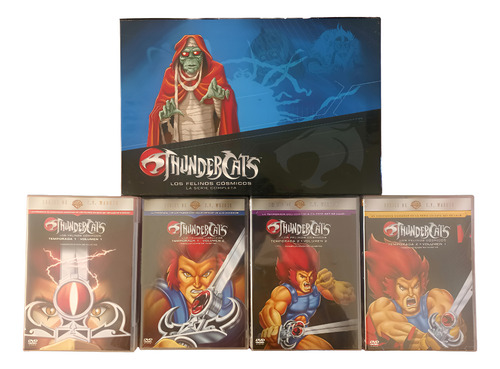 Thundercats Paquete Serie Completa 24 Discos Dvd (Usado)
