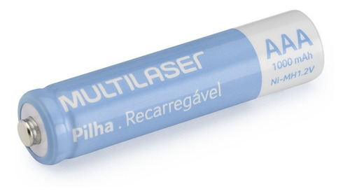 Pilha Recarregavel Multilaser Aaa Com 2 Un - Cb051