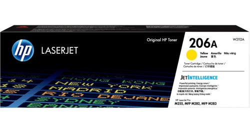 Toner Hp 206a Amarillo M283fdw M283cdw M255dw- Boleta/factur