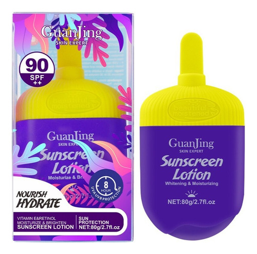 Protector Solar De Guanjing 90 Spf En Crema 