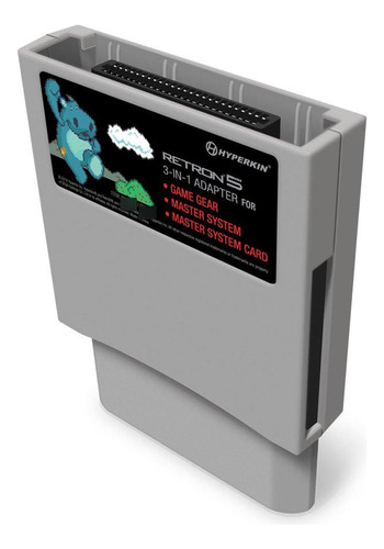 Adaptador Hyperkin Retron 5 Para Game Gear Y Master System