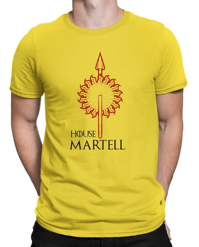 Playera Hombre Game Of Thrones House Martell Envío Gratis