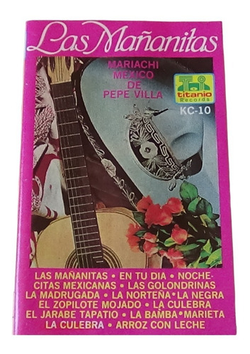 Las Mañanitas Con Mariachi Tape Cassette 1992 Jasper
