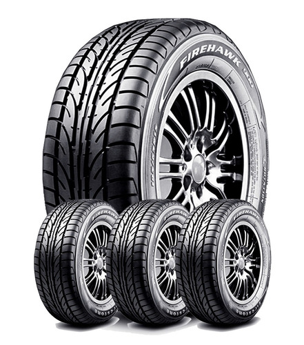 Kit 4u 185/60 R14 H Firehawk Fh900 Firestone Envío $0