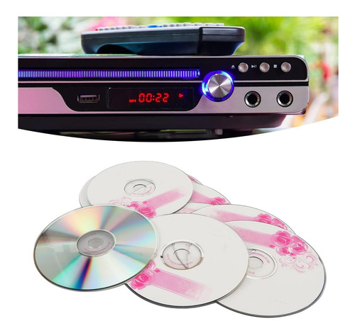 Jectse Cd R Discos En Blanco, 52x 730 Mb Discos Grabables Y