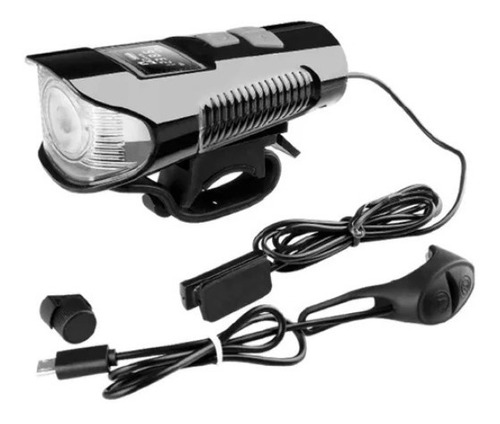 Luz Frontal Led Con Pantalla De Medición Completa I900 Bks