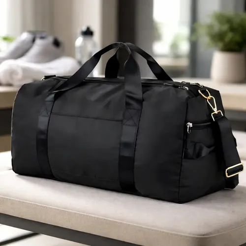 Gs Urban Bolsa Mala De Mão Feminina E Masculina Para Viagem Academia Cor Preto