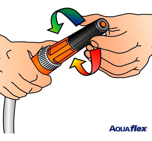 Imagen 4 de 7 de Lanza De Riego Regulable 1/2 Siroflex 7550 Aquaflex