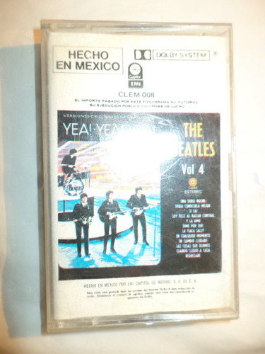 The Beatles, Vol. 4. Casete