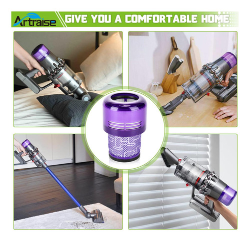 Reemplazo Del Filtro Artraise Para Dyson V15 Detect V11 V11