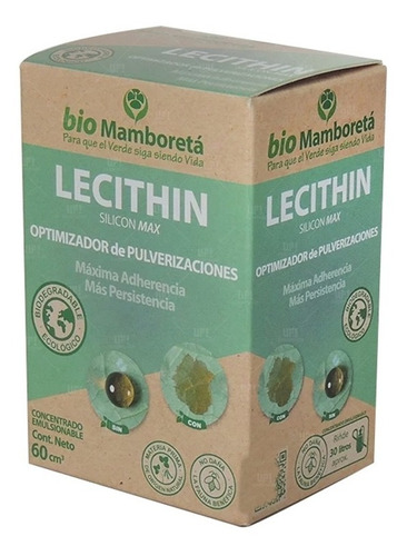 Mamboretá Lecithin Optimizador Orgánico De Insecticidas 60cc