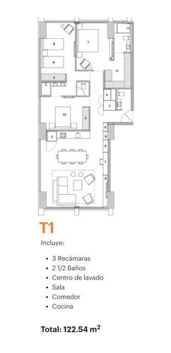 Imagen 9 de 16 de Departamentos Venta Torres Acacia, Valle Oriente, 3 Rec