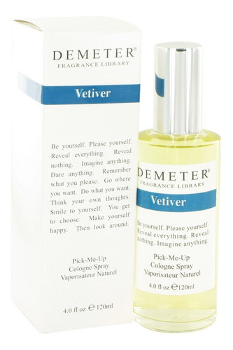 Colonia Demeter Vetiver En Spray 4 Onzas Fluidas