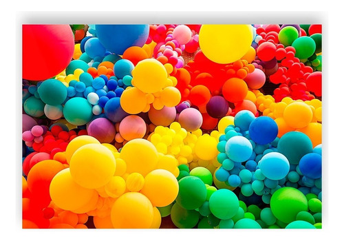 Fundo Fotográfico 2,20 X 1,50 - Balões Coloridos 11
