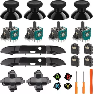 Kit De Piezas Para Reparacion Controles Xbox One S/x Negro