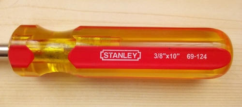 Destornillador De Pala Marca Stanley  3/8  X 10   69-124