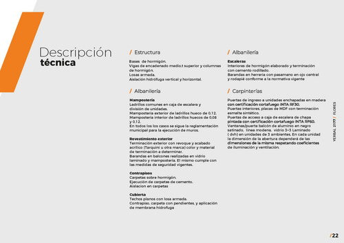 Yerbal 2100 - 3 Amb En Construccion - Frente 1er Piso