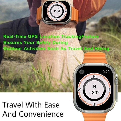 Smartwatch Js9 Ultra Max Amoled - Hk8 Hk9 Hk10 S9 Hw H14 H11