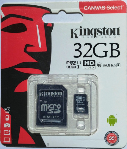 Memoria Micro Sd 32 Gb Con Adaptador