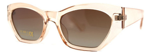 Lentes De Sol City 17512 Diseño Marron C4