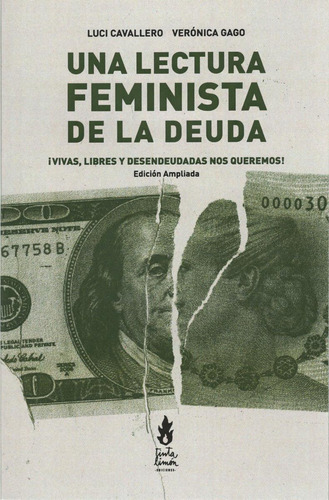 Libro Una Lectura Feminista De La Deuda De Luci Cavallero /
