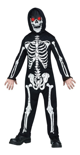 Fade In And Out Esqueleto Fantasma Disfraz Para Niños