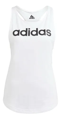 Polera adidas Essentials Loose Tank Mujer Deportiva Blanca