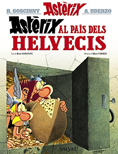 Astèrix al país dels helvecis, de Goscinny, René. Editorial Bruño, tapa pasta dura, edición edicion en español, 2018