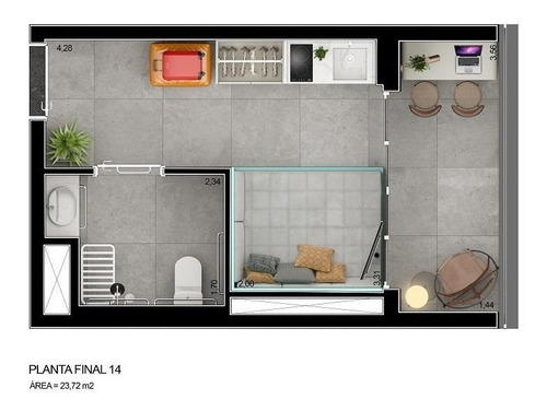 Imagem 11 de 25 de Garden Residencial Para Venda, Paraíso, São Paulo - Gd7188. - Gd7188-inc