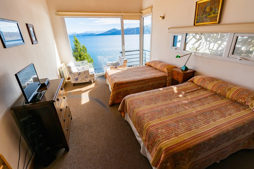 Bariloche. Llao Llao. Casa Costa De Lago. Vista Gloriosa. Piscina Climatizada