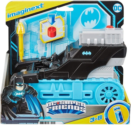 Batman Tanque De Batalla Bat - Tech Dc  - Imaginext