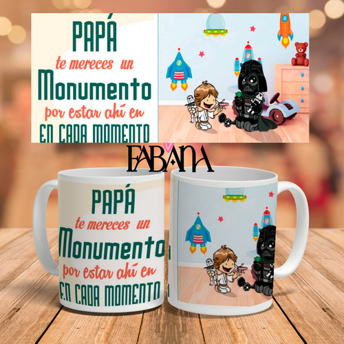 Taza Sublimada Diseño Dia Del Padre Modelo 15