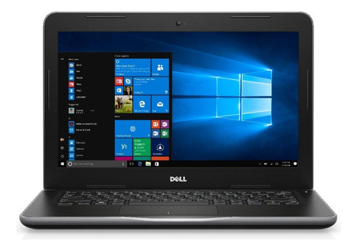 Laptop  Dell Latitude 3380 negra táctil Intel Core i5 7200U  8GB de RAM 128GB SSD, Intel HD Graphics 620 1366x768px Windows 10 Home