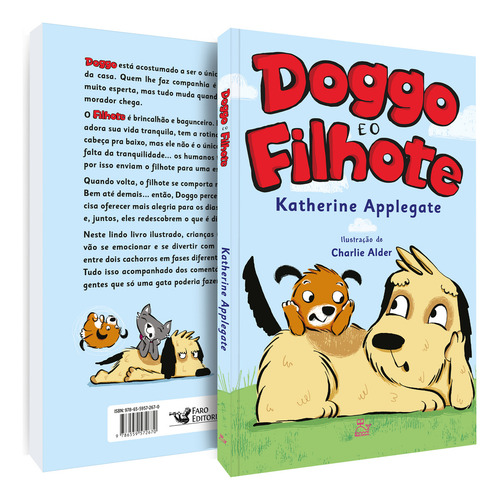 Doggo E O Filhote, De Katherine Applegate. Editora Milk Shakespeare, Capa Mole Em Português
