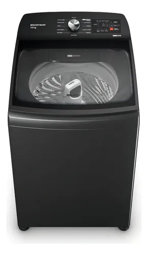 Maquina De Lavar Brastemp 16kg Cinza Platinum Flex Wash Bwy16a9