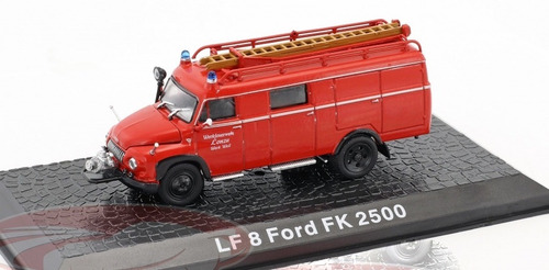 Carro Bombero  Ford Fk 2500 Lf 8 Escala  1:72