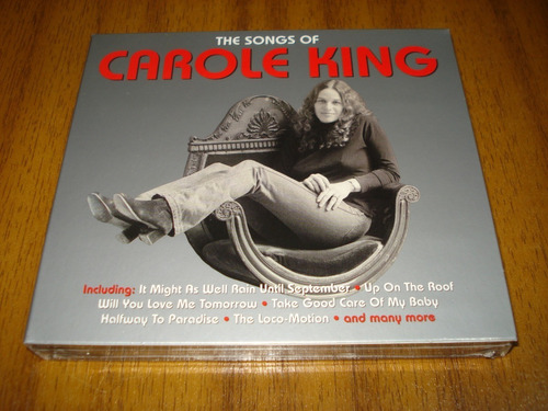 Box Cd Carole King / The Songs Of..(nuevo) 3 Cd Europeo