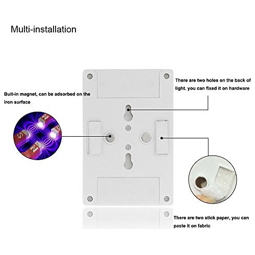 Luz Nocturna Led Cob, Interruptor De Luz Inalámbrico Q...