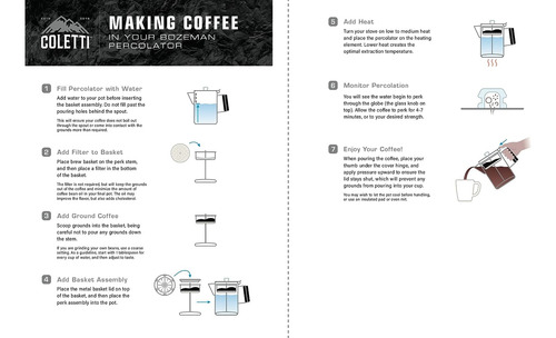 Filtros De Café Para Percoladora Sin Blanquear - Paquete ...