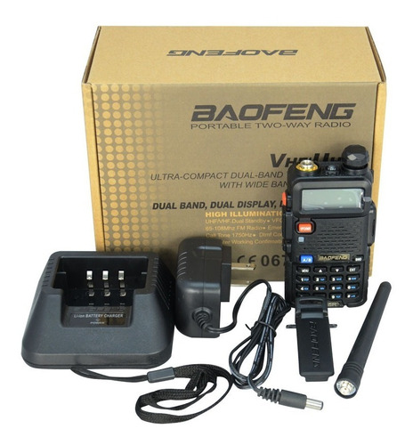 Radio Baofeng Uv-5r Dual Band Vhf 136-174 Uhf 400-480 5watt