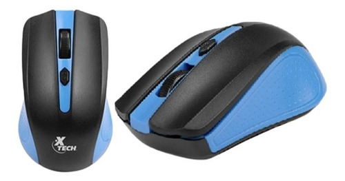 Imagen 2 de 3 de Mouse Xtech Inalámbrico Ambidiestro Xtm-310bl