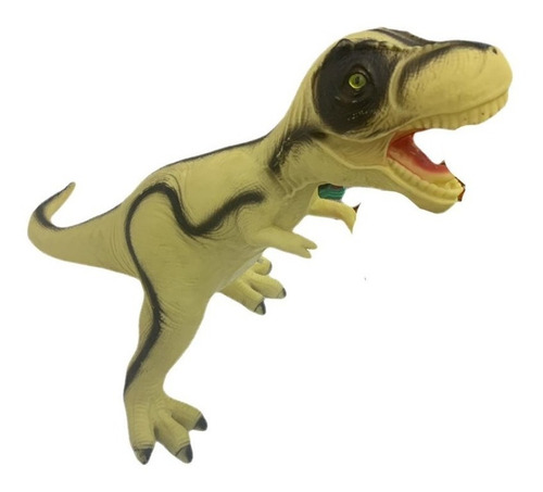 Dinosaurio Tiranosaurio Rex Gigante Goma Blanda 75cm