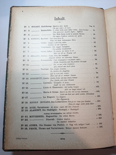 Imagen 2 de 10 de Antigua Partitura Alemana 1900 Ro 1138