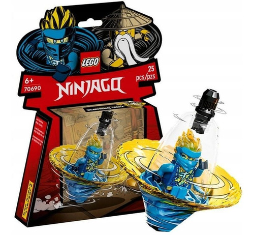 Imagen 5 de 6 de Lego Ninjago - Entrenamiento Ninja De Spinjitzu De Jay 70690