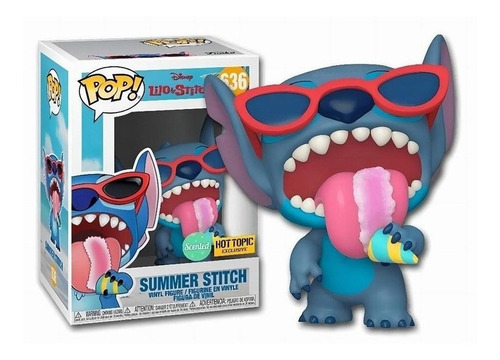 Funko Pop Disney: Lilo Y Stitch - Summer Stitch 636