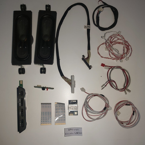 Flex Parlantes Cable Botonera Sensor Daewoo Dwled 43fhds